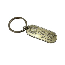 Chaveiro metálico do metal dos Keyrings da liga de zinco